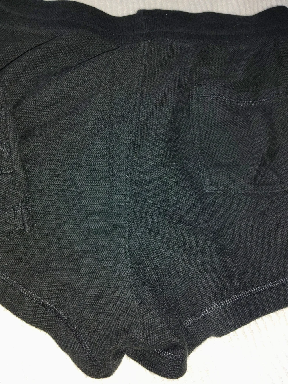 Champion Black Women's Athletic Cotton Drawstring Shorts